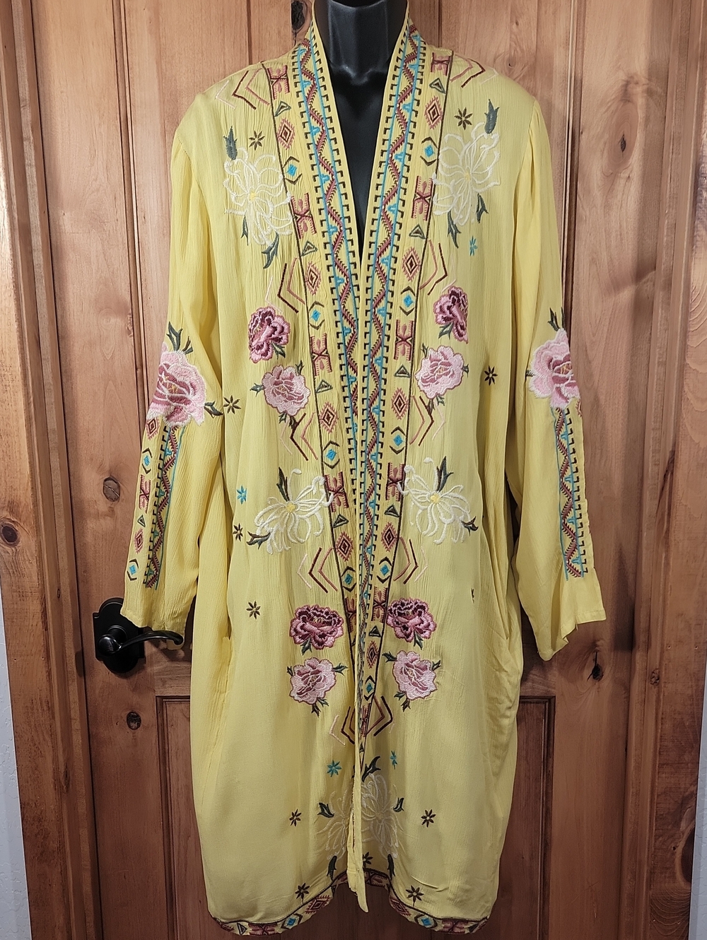 Paparazzi Embroidered Duster